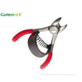 4.5”(115mm) Drop Forged Garden Pruning Shears With Soft Dipped Handle With Leather Belt